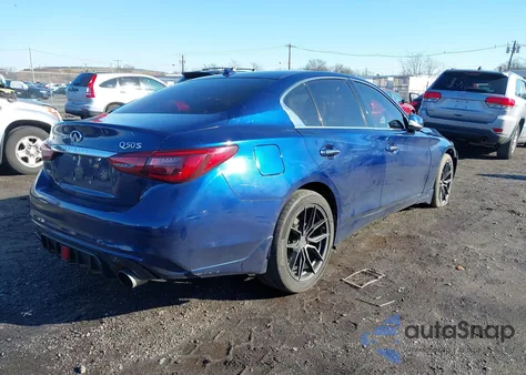 2018 Infiniti Q50 3.0T Sport from USA, damaged, VIN JN1EV7AR8JM430403